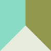 olive/dark mint mix